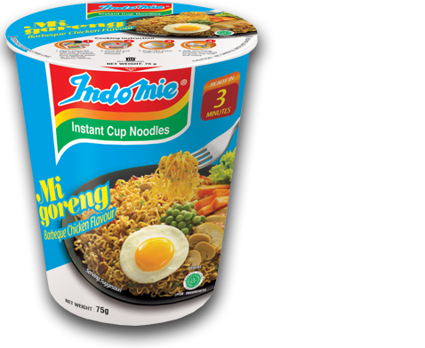 Indomie Cup Mi Goreng Barbeque Chicken Flavour