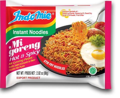 Indomie Mi Goreng Hot &amp; Spicy